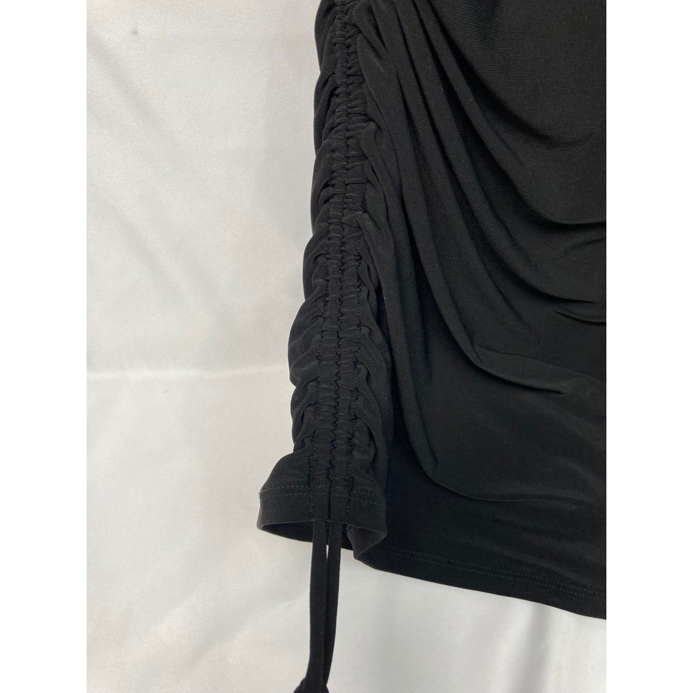 Beyond Control Swimdress Size 10 Black Ruched Tummy Control Swimdress NWT - Picture 7 of 11